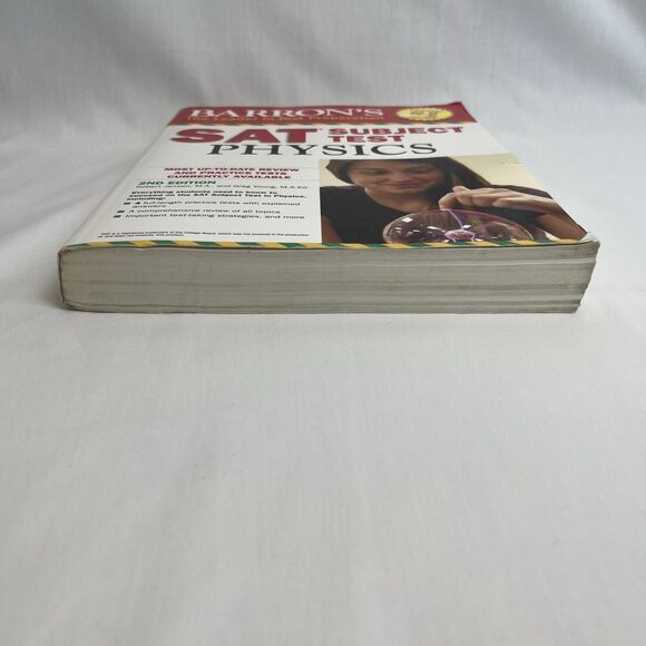 Barron's SAT Subject Test: Physics, 2nd Edition -Paperback - VERY GOOD by Jansen - Picture 11 of 14
